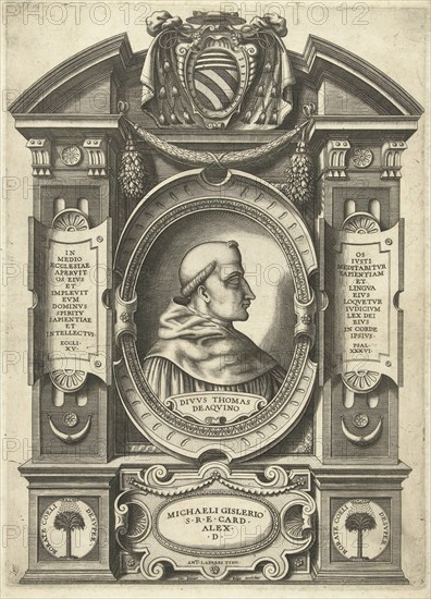 Thomas Aquinas, Jacob Bos, Antonio Lafreri, Antonio Michele Ghislieri, after c. 1557 - 1566