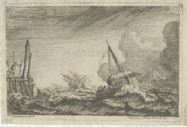 The lighthouse, Matthieu van Plattenberg, unknown, 1617 - 1660