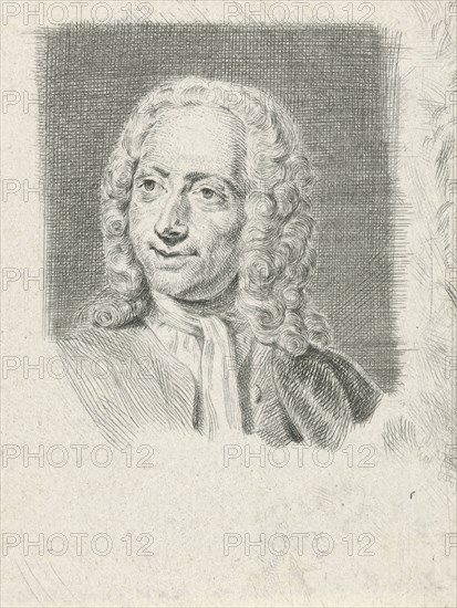Portrait of Isaac Walraven, Julius Henricus Quinkhard, 1750 - 1795