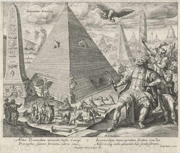 Pyramids of Egypt, Magdalena van de Passe, Crispijn van de Passe (I), 1610 - 1638