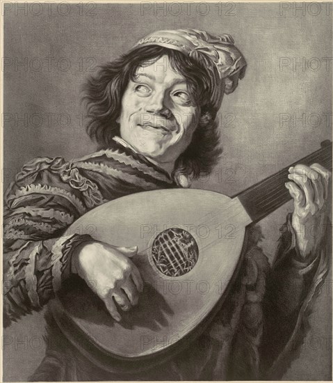 Jester, after Frans Hals, Alfred Louis Bahuet, Frans Hals, 1872-1910