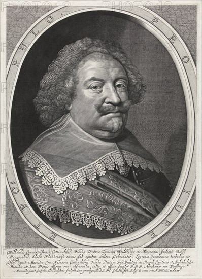 Portrait of William, Count of Nassau, Willem Jacobsz. Delff, Johan Maurits graaf van Nassau-Siegen, Abraham van Waesberge I, 1644