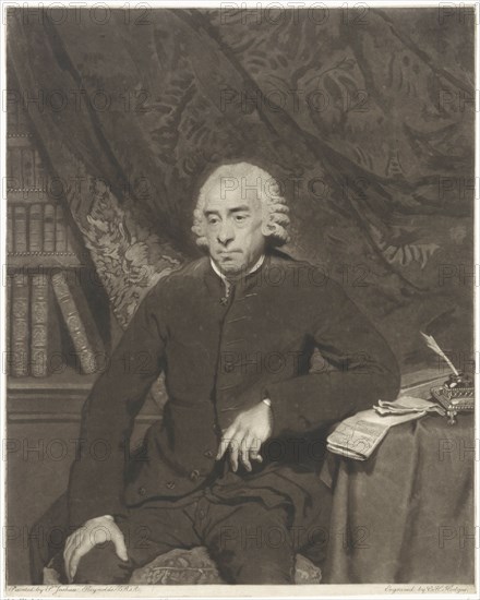 Portrait of Joshua Sharpe, Charles Howard Hodges, 1786