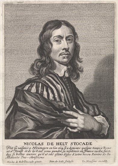 Portrait of Nicolaes van Helt Stocade, Pieter de Jode (II), Joannes Meyssens, 1628 - 1670