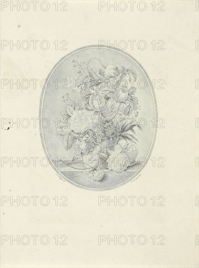 Flower Vase, Hendrik Schwegman, 1771 - 1816