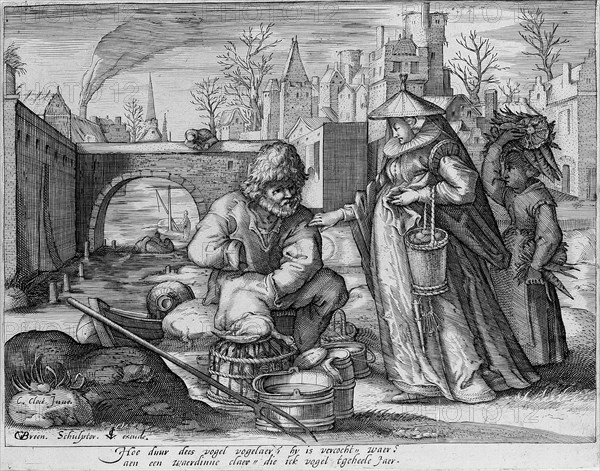 Bird Copper, Gillis van Breen, Claes Jansz. Visscher (II), c. 1595 - c. 1610
