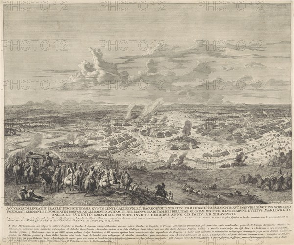 Battle of HÃ¶chstÃ¤dt, 1704, Jan van Huchtenburg, 1704 - 1706
