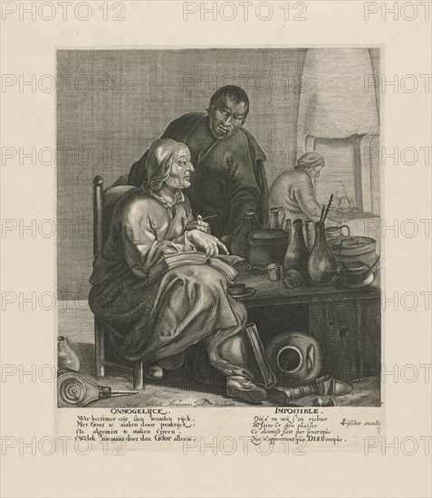 Alchemist, Abraham Jacobsz., Claes Jansz. Visscher (II), 1639 - 1641