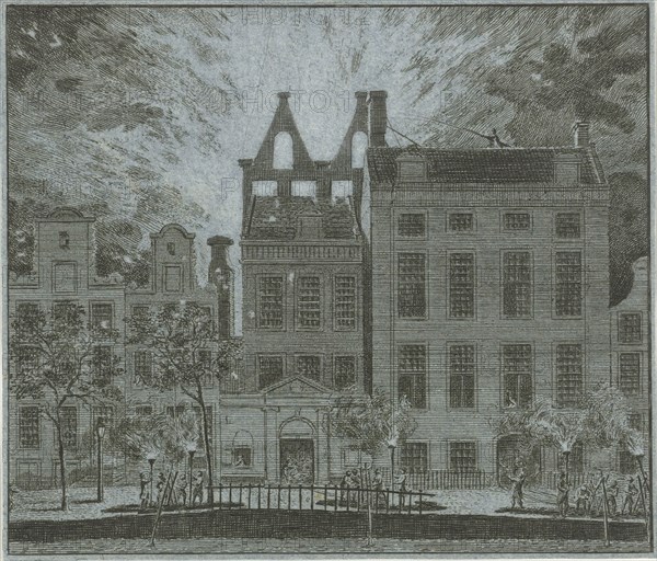 Fire Amsterdam Theatre, 1772, The Netherlands, Cornelis van Noorde, Pieter Wagenaar (II), 1772