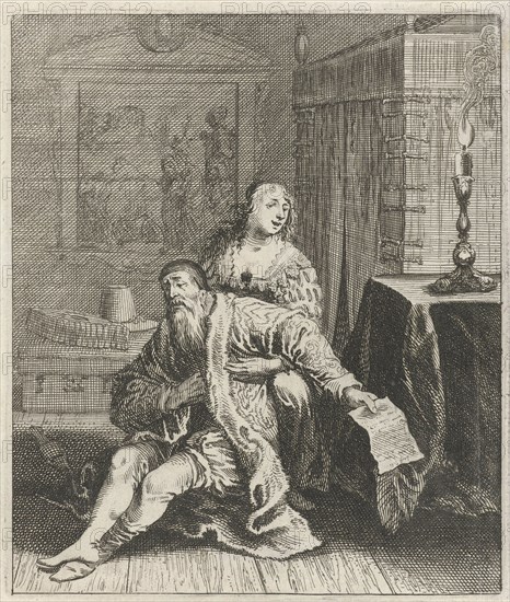 Don Philippo and Eleonora, Pieter Nolpe, 1643