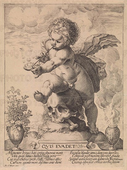 Allegory of the transience, Anonymous, Pieter van den Berge, 1694 - 1737