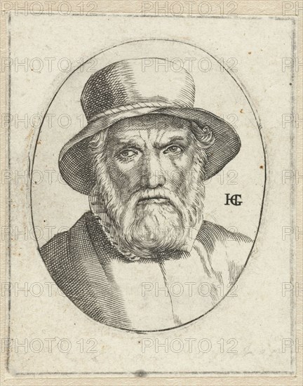 Portrait of Dirck Volkertsz Coornhert, Anonymous, Jan Harmensz. Muller, Cornelis Cornelisz. van Haarlem, 1700 - 1799