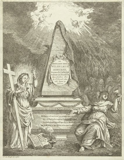 Monument to Wilhelmus Somveen, Hermanus van Brussel, Jan Severeinse, in or after 1802 - in or before c. 1804