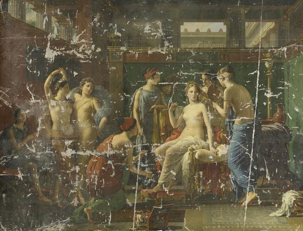 The Toilet of Psyche, Joseph Paelinck, 1823