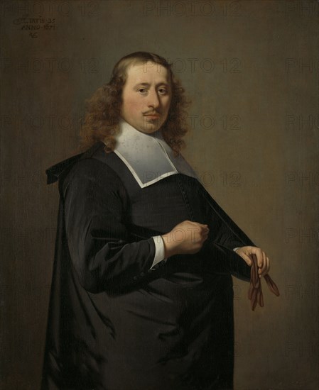 Portrait of Willem Jacobsz Baert, Burgomaster of Alkmaar and Amsterdam, The Netherlands, Caesar BoÃ«tius van Everdingen, 1671