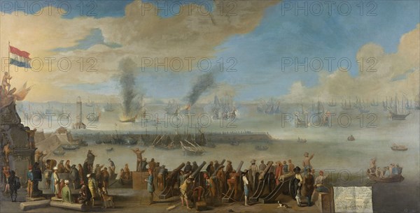Battle of Livorno, 14 March 1653, an incident from the First Anglo-Dutch War, Anonymous, after 1653 - 1660