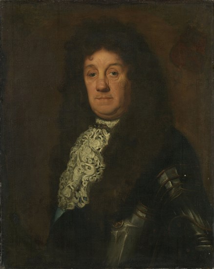 Portrait of Cornelis Tromp (1629-91), vice-admiral of Holland and West Friesland, David van der Plas, 1640 - 1690