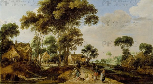 Country Road, Gillis Claesz. de Hondecoeter, c. 1620 - c. 1625