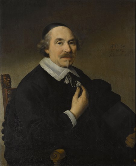 Portrait of a man, probably Pieter Anthonisz van Bronckhorst (1588-1661), Anthonie Palamedesz., 1652