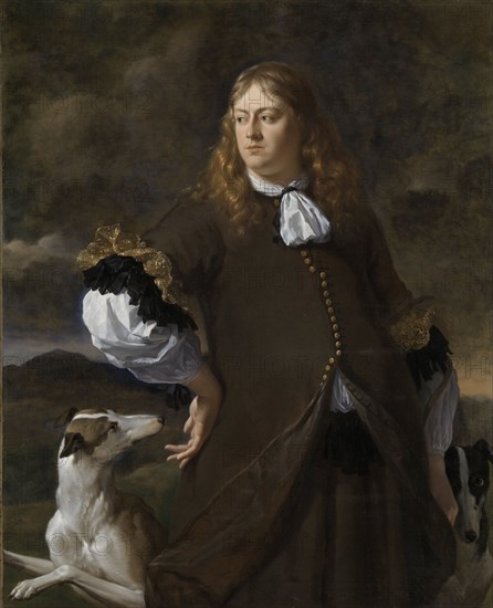 Portrait of Joan Reynst, Lord of Drakenstein and Vuursche, Captain of the Citizenry in 1672, Karel Dujardin, 1670 - 1675