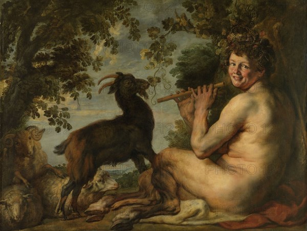 A Satyr, Jacob Jordaens (I), 1630 - 1635