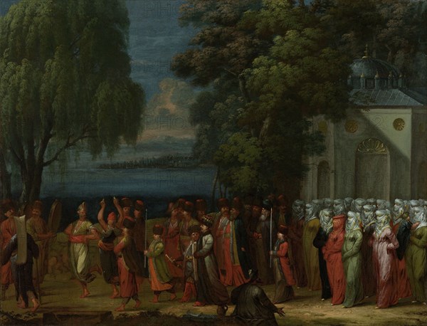 Armenian Wedding, Jean Baptiste Vanmour, 1720 - 1737