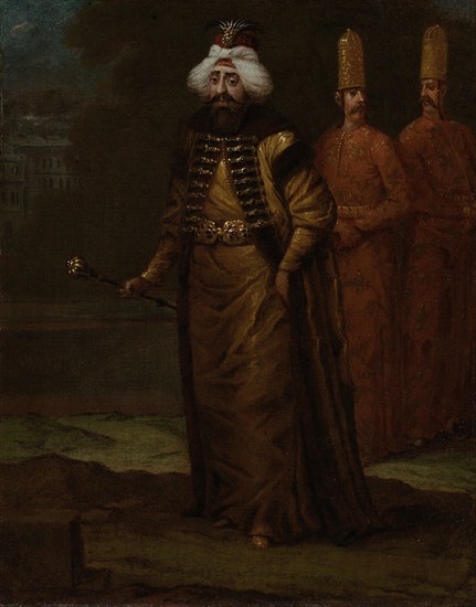 Sultan Ahmed III, Jean Baptiste Vanmour, c. 1727 - c. 1730