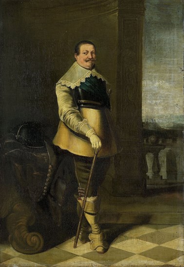 Portrait of Pieter Pietersz Hein (formerly entitled Portrait of an Officer), Anonymous, c. 1630 - c. 1640