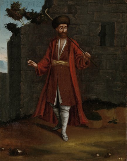 Man from the Bulgarian Coast Bulgaria, workshop of Jean Baptiste Vanmour, 1700 - 1737