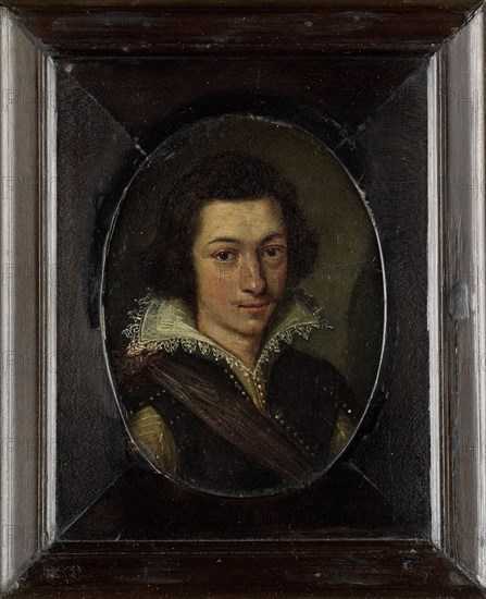 Portrait of a young man, Anonymous, 1614