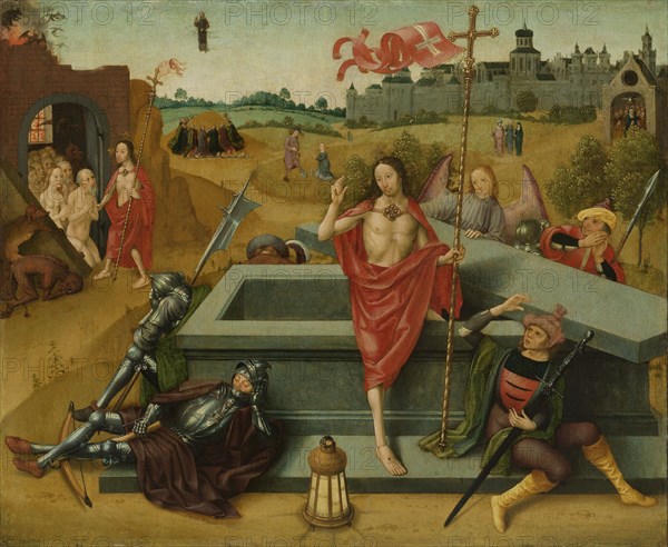 Resurrection of Christ, circle of Master of the Amsterdam Death of the Virgin, c. 1485 - c. 1500
