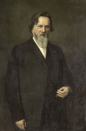 Professor Franciscus Donders (1818-89). Physiologist and ophthalmic, Bramine Hubrecht, 1888