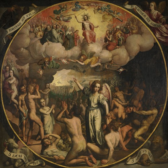 Last Judgment, Aert Pietersz., 1611