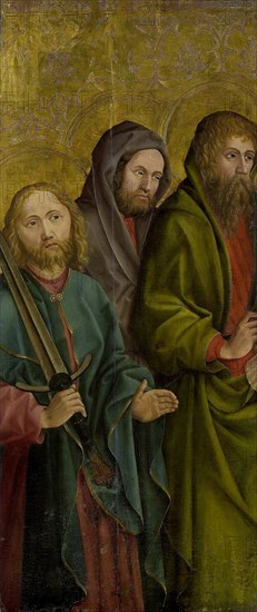 Three Apostles, Anonymous, c. 1500