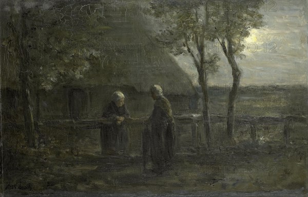 Gossip, Jozef IsraÃ«ls, 1897