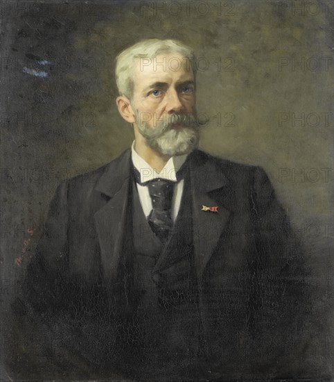 Frederik DaniÃ«l Otto Obreen (1840-96). Director of the Rijksmuseum, Amsterdam, ThérÃ¨se Schwartze, Koene BÃ¼ttinghausen, Pieter Koene, 1883 - 1896