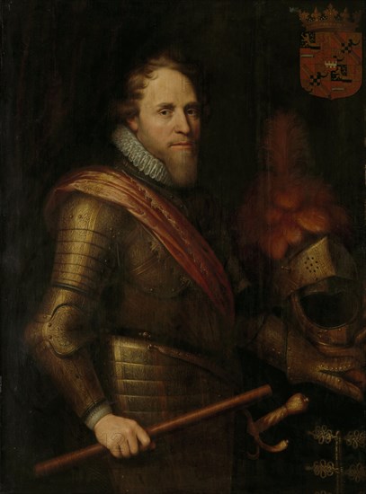 Portrait of Maurice, Prince of Orange, workshop of Michiel Jansz van Mierevelt, c. 1607 - c. 1613