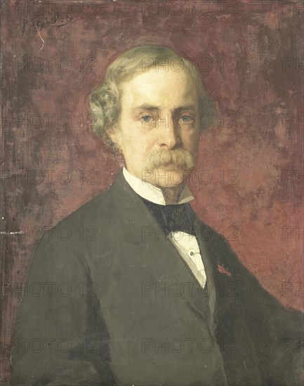 Johann Wilhelm Kaiser (1813-1900). Graphic artist, director of Graveerschool and the Rijksmuseum Amsterdam The Netherlands, Pantaleon Szyndler, c. 1875 - c. 1900