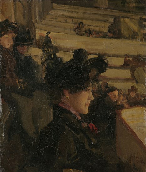 In the theater, Isaac Israels, 1890 - 1922