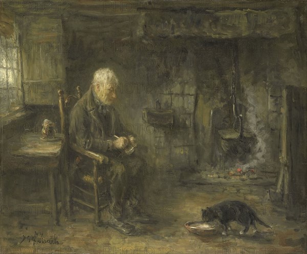 Farmers interior, Jozef IsraÃ«ls, 1880 - 1911