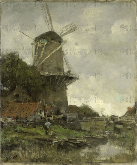 The mill, Jacob Maris, c. 1880 - c. 1886