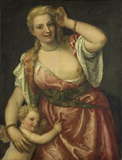 Venus and Cupid, workshop of Paolo Veronese, 1575 - 1590