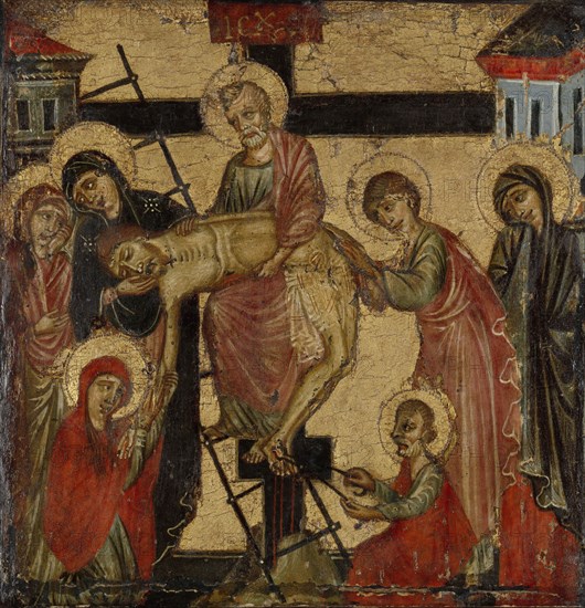 The Deposition and the Entombment, Anonymous, c. 1290