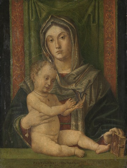 Virgin and Child, workshop of Bartolommeo Montagna, 1490 - 1510
