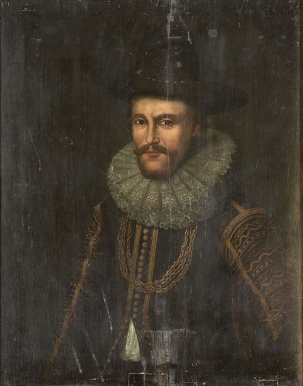 Portrait of Laurens Reael, Governor-General of the Dutch East Indies, Anonymous, 1616 - 1675