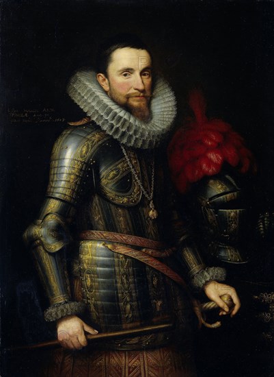 Portrait of Ambrogio Spinola, Michiel Jansz van Mierevelt, 1609