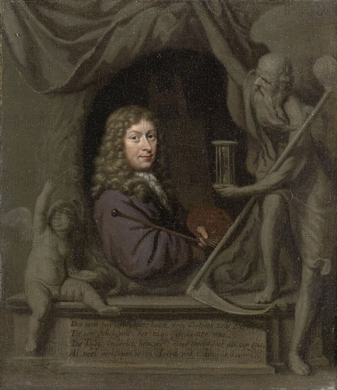 Self-Portrait, Michiel van Musscher, 1685