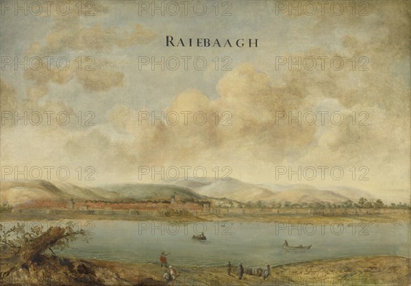 View of the City of Raiebaagh in Visiapoer, India, attributed to Johannes Vinckboons, c. 1662 - c. 1663