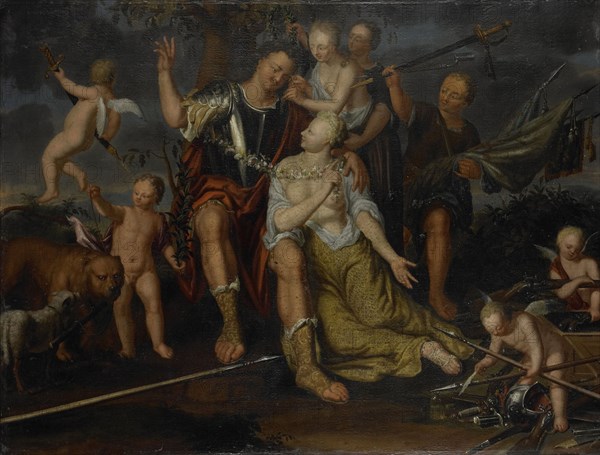 Allegory of Peace, Kessel, B.? van, 1700 - 1725