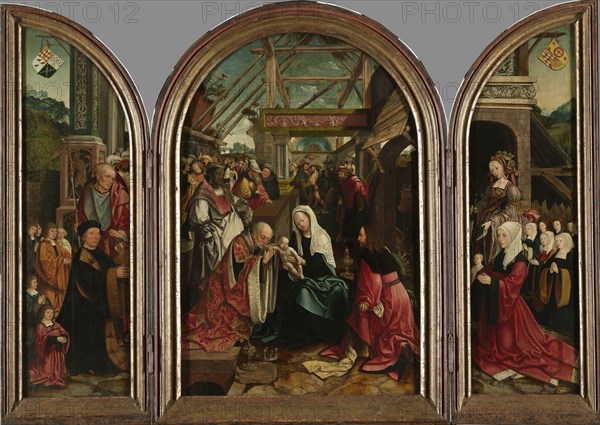 The Adoration of the Magi, Jacob Cornelisz van Oostsanen, 1517